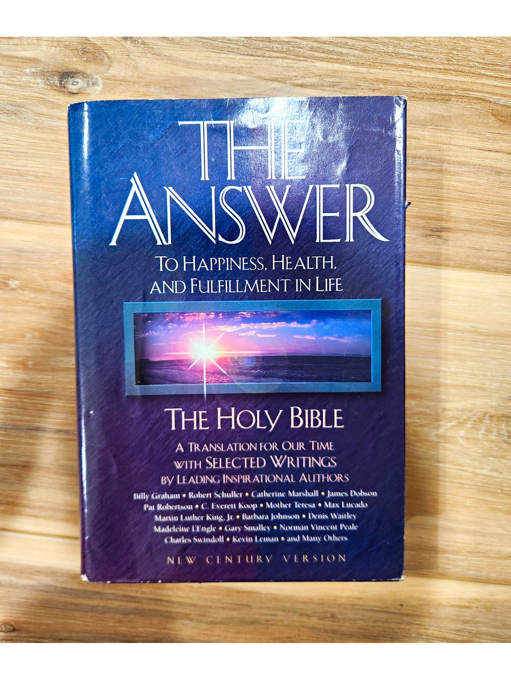Word Publishing The Answer: Holy Bible New Century Version HC 1993 English Illus